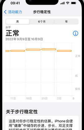 绥宁iPhone手机维修如何在iPhone开启'步行稳定性通知'