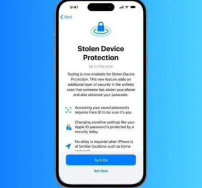 绥宁苹果授权维修店分享被盗设备保护功能开启方法 