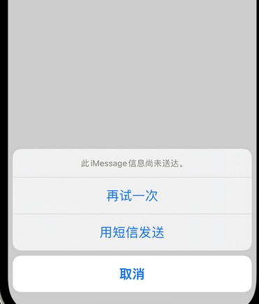 绥宁apple维修iPhone上无法正常发送iMessage信息