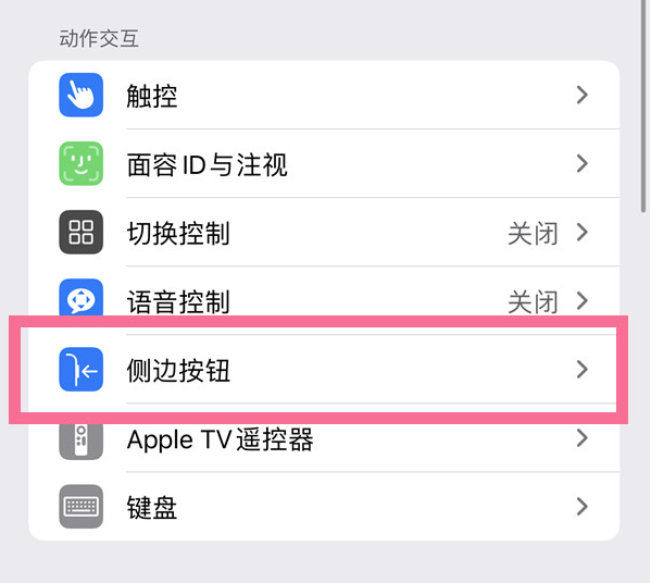 绥宁苹果14维修店分享iPhone14 Plus侧键双击下载功能关闭方法 