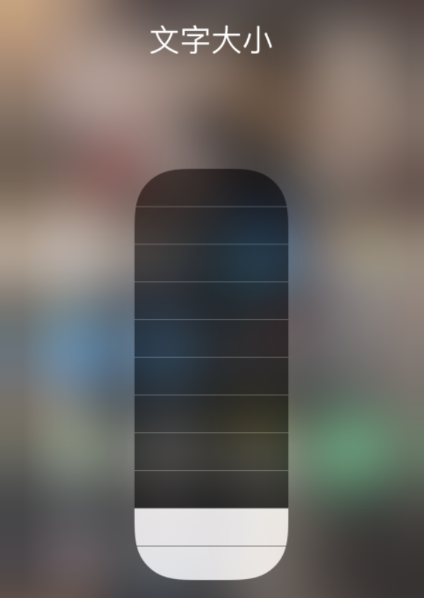 绥宁苹果手机维修分享小技巧：在 iPhone 控制中心快速调节字体大小 
